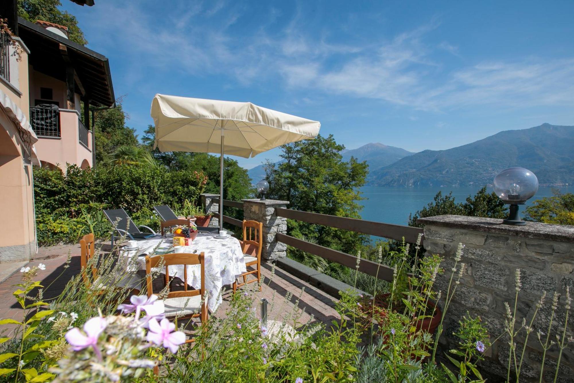 Sonenga Panoramic Terrace Apartman Menaggio Kültér fotó